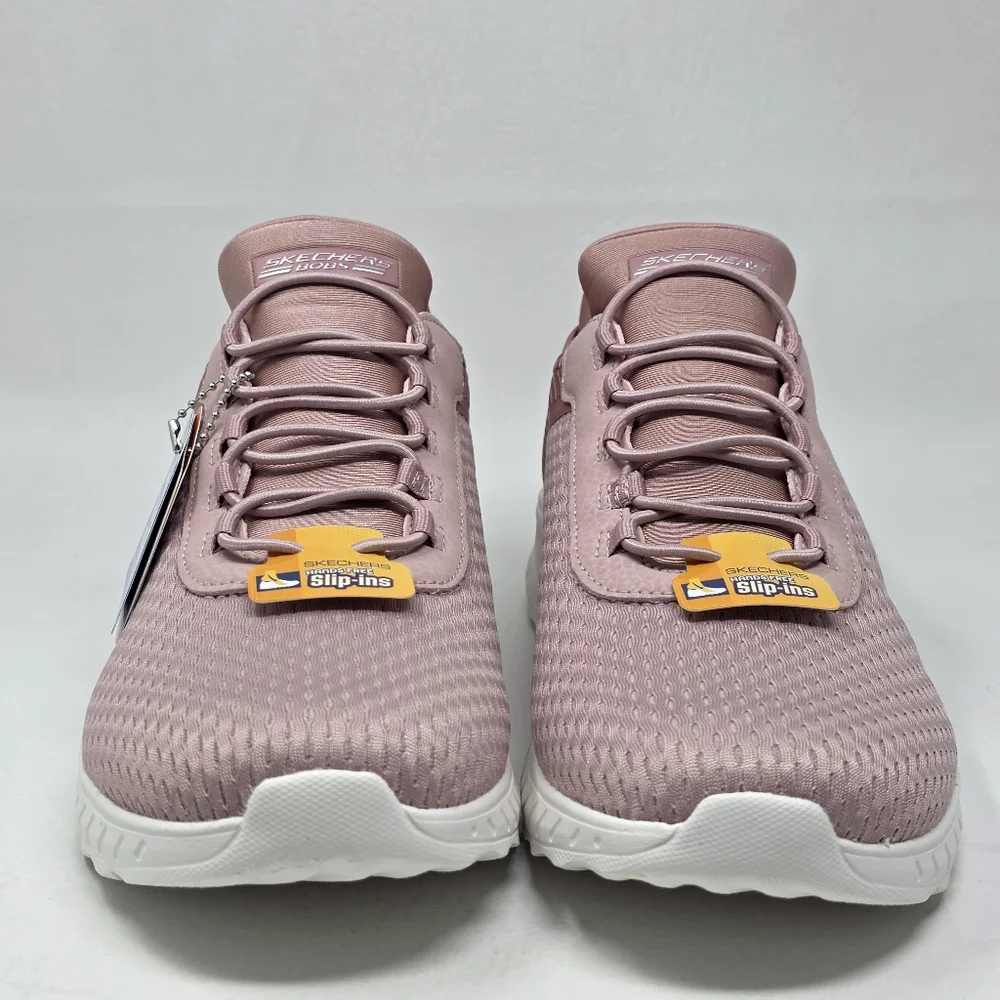 Skechers Bobs Sport Squad Women's Size 10 Chaos Blush Memory Foam Slip On New - Picture 8 of 14